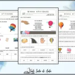 Atividades sobre a Cantiga Cai, Cai Balão para Educação Infantil