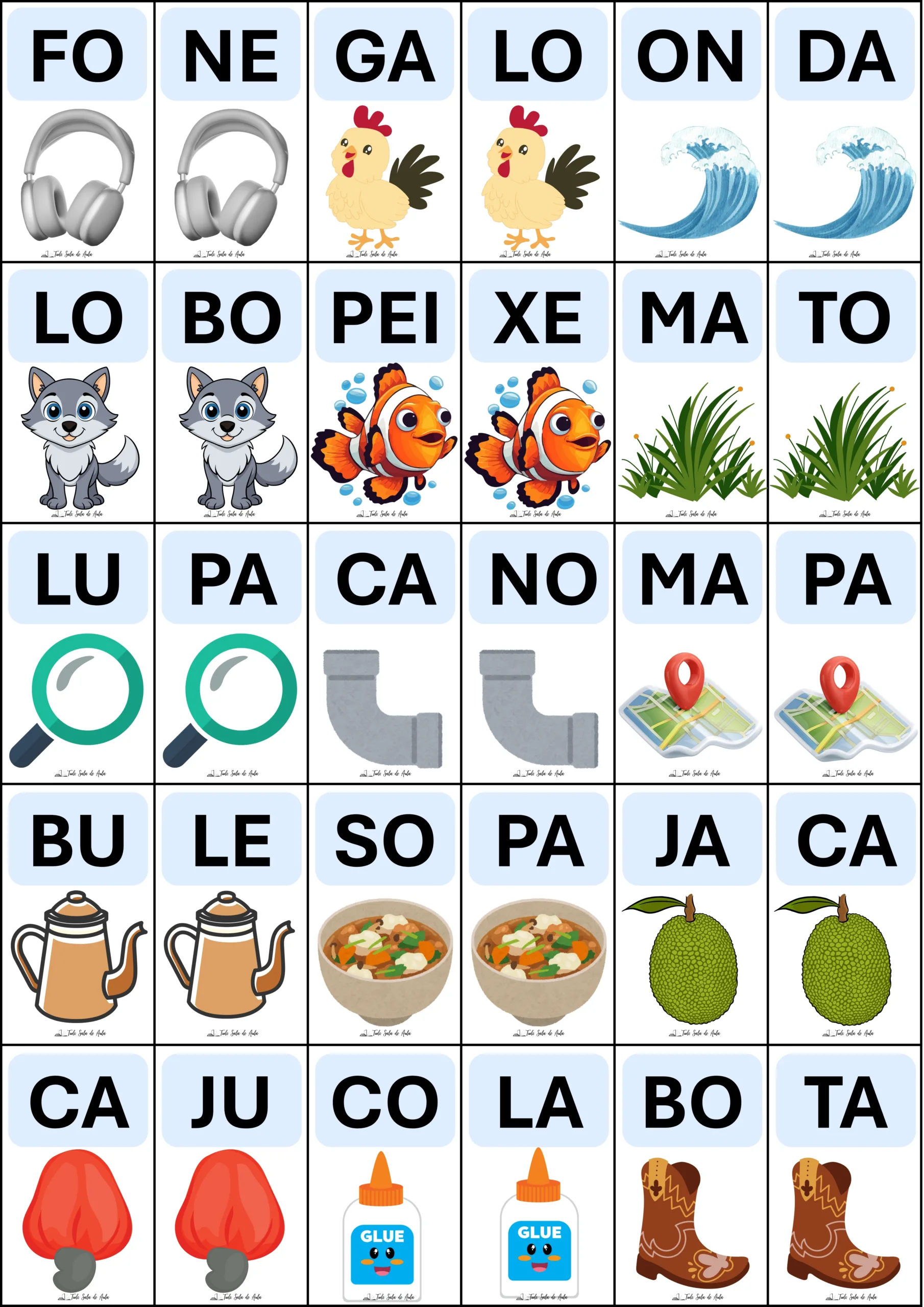 jogo formação de palavras educação infantil