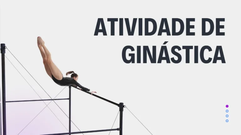 Atividade de Educação Física - Ginástica: Modalidades e Benefícios - Anos Finais
