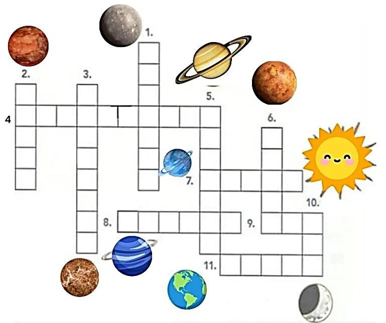 Atividade sobre Planetas dos Sistema Solar