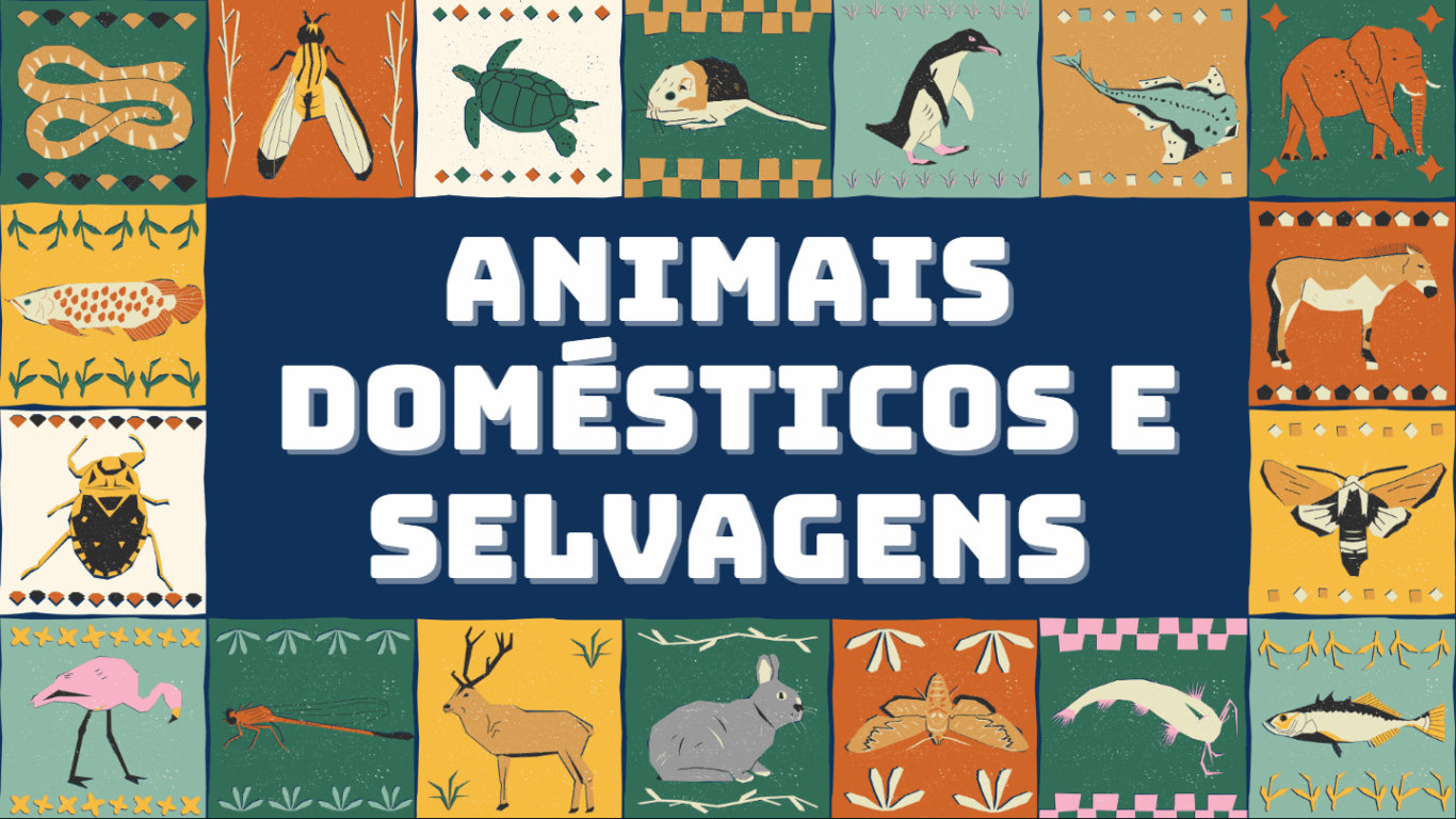 Atividades de Animais Domésticos e Selvagens - Educação Infantil - Tudo ...