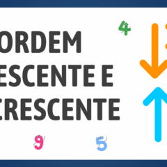 Atividade de Ordem Crescente e Decrescente - 2° e 3° ano