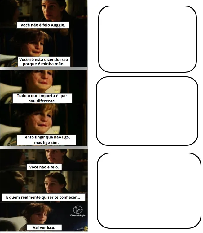 Atividade sobre o filme extraordinário