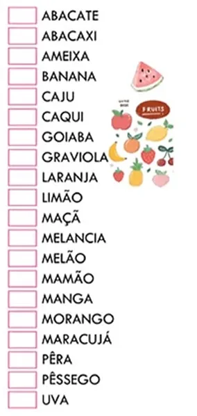 Atividade genero lista