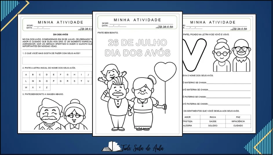 atividade dia dos avós