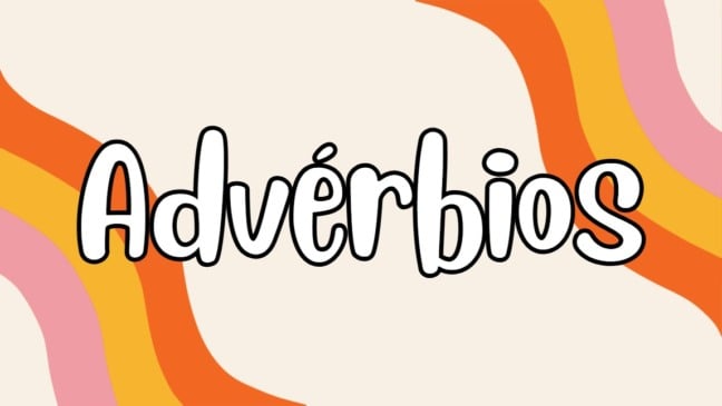 advérbios