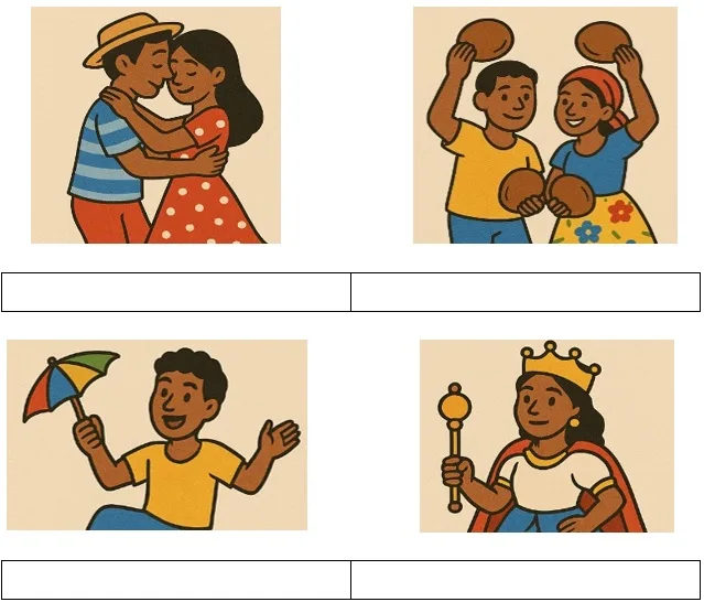 Atividade sobre Danças Nordestinas