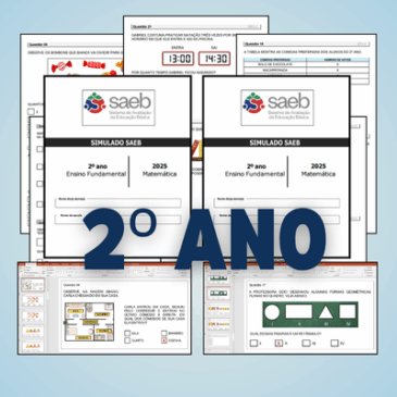 Simulados Saeb de Português e Matemática 2025 - Tudo Sala de Aula