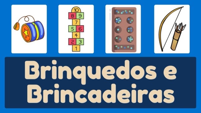 Atividade de Arte: Brinquedos e Brincadeiras - 3º e 4º ano fundamental