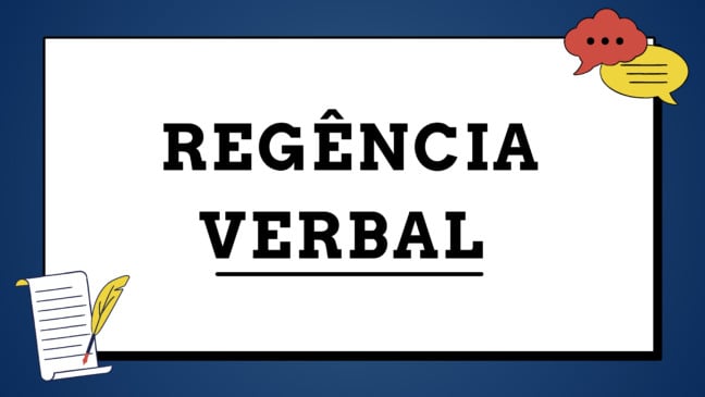 Atividade sobre Regência Verbal - 8º e 9º ano