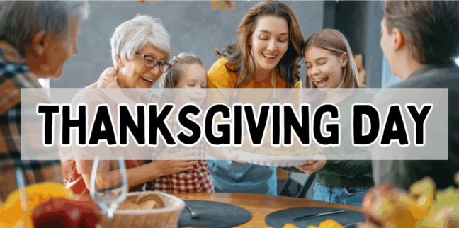 Atividade de Inglês: Thanksgiving Day - Leitura e vocabulário