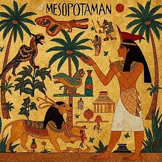 Atividade sobre arte mesopotâmica