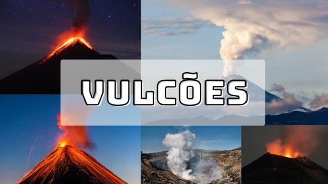 Atividade sobre Vulcões para o 6º e 7º ano