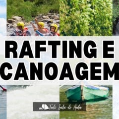 Rafting e Canoagem: Atividade de Modalidades Aquáticas