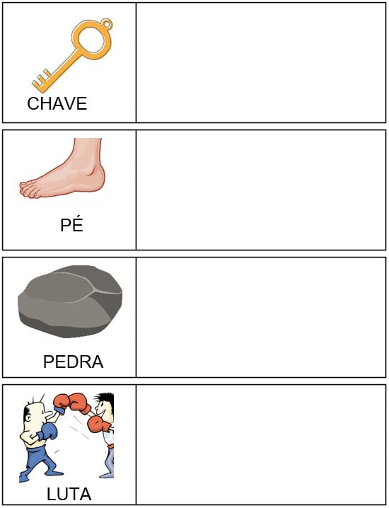 Atividade prefixo e sufixo