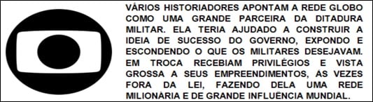 Atividade sobre a redemocratização
