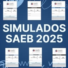 Simulados Saeb de Português e Matemática 2025