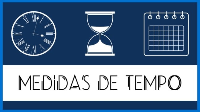 Atividade sobre Medidas de Tempo para o 2º e 3º ano