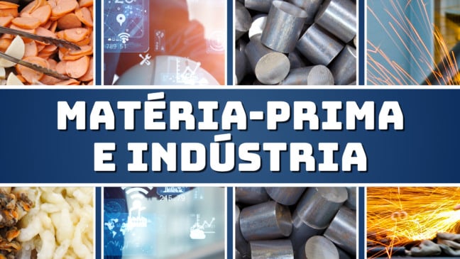 Atividade sobre Matéria-prima e Indústria para o 3º ano