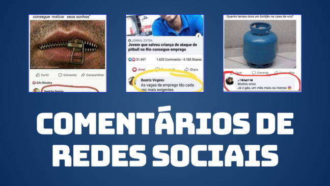 Interpretação de Comentários e Publicações de Redes Sociais - 8º e 9º ano