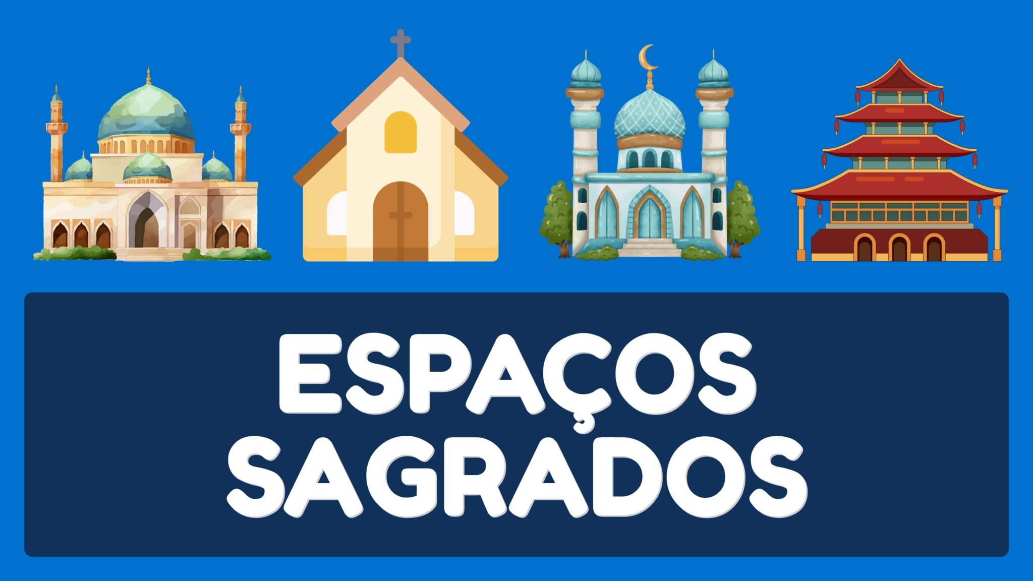 Atividade de Espaços Sagrados para o 2º e 3º ano - Tudo Sala de Aula