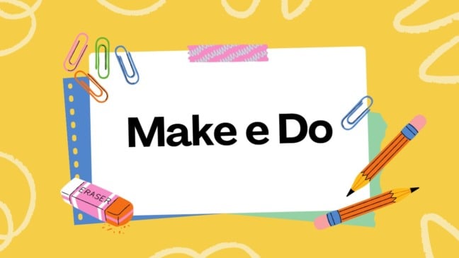 Atividade de Inglês sobre os Verbos Make e Do - Anos Finais