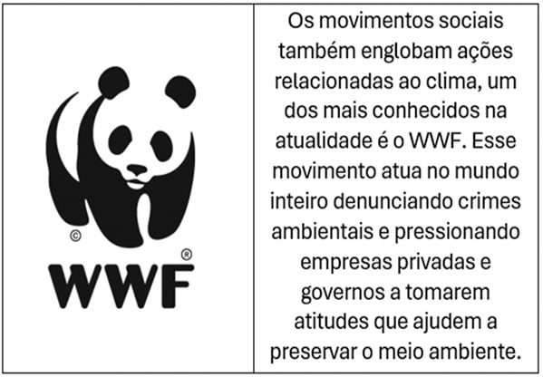 Atividade sobre movimentos sociais
