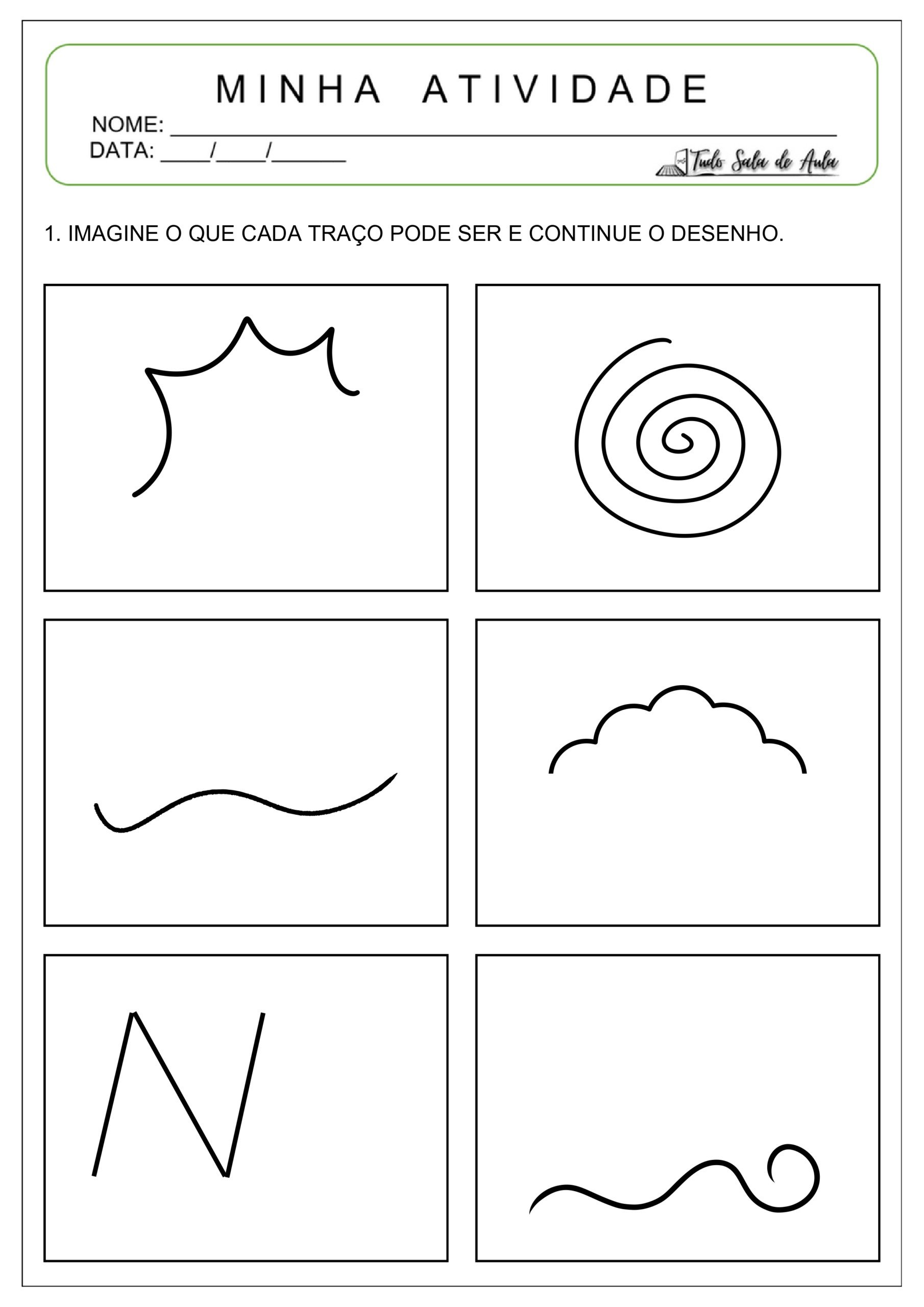Atividades Educativas para imprimir