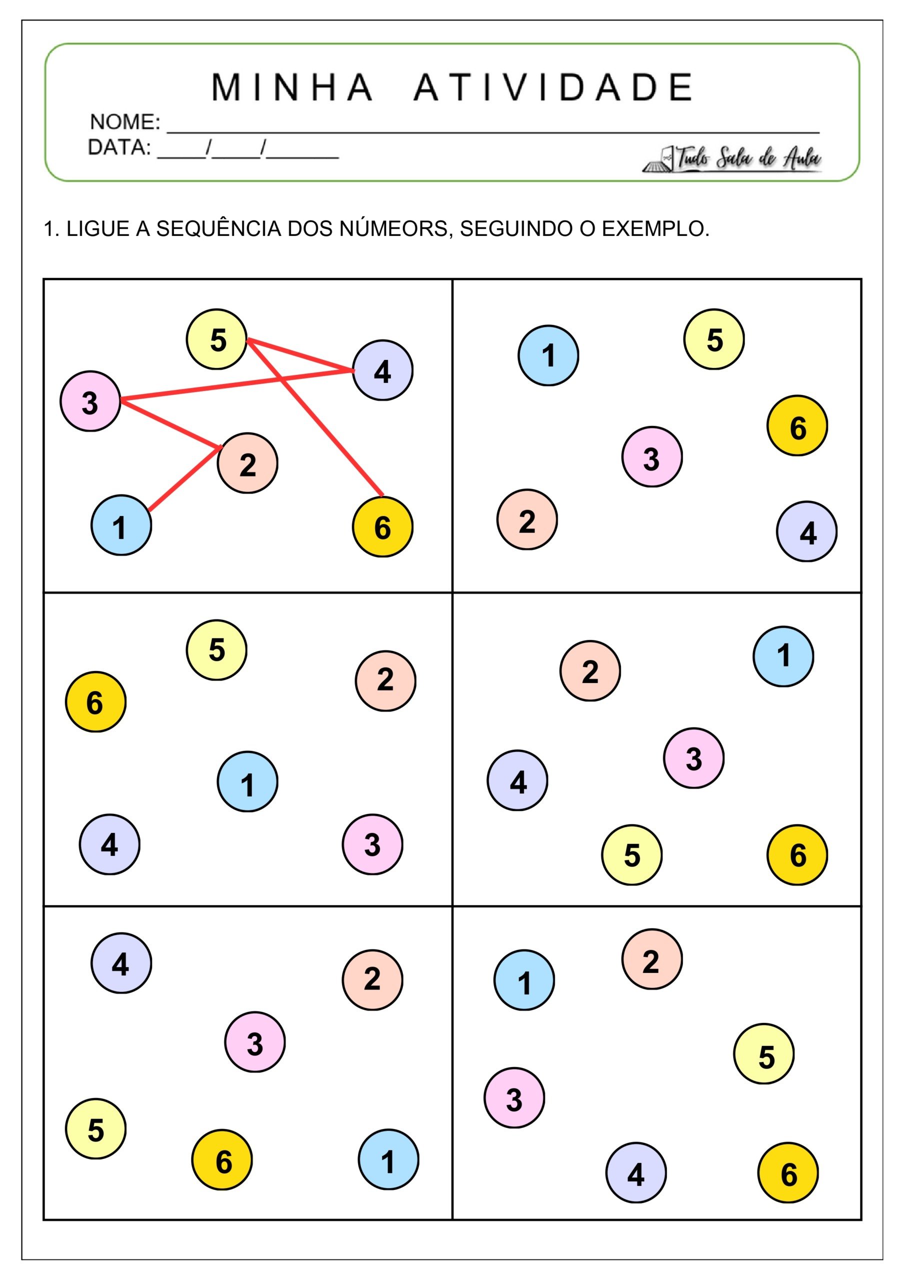 Atividades Educativas para imprimir