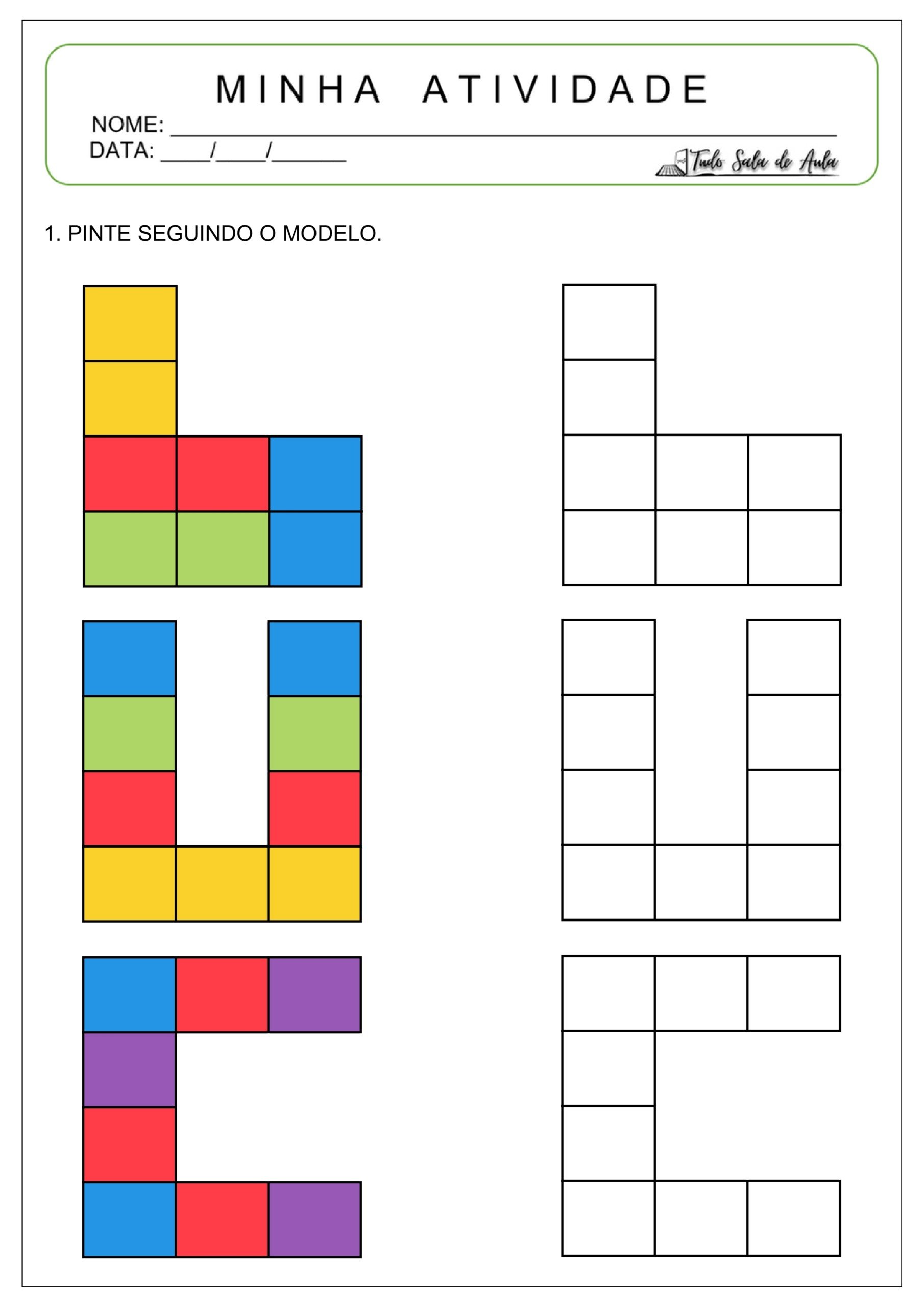Atividades Educativas para imprimir