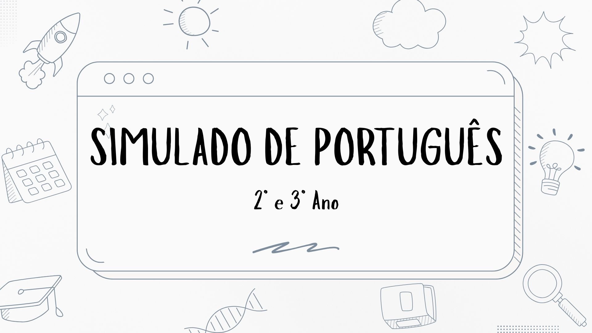 Simulado de Português Diversas Habilidades
