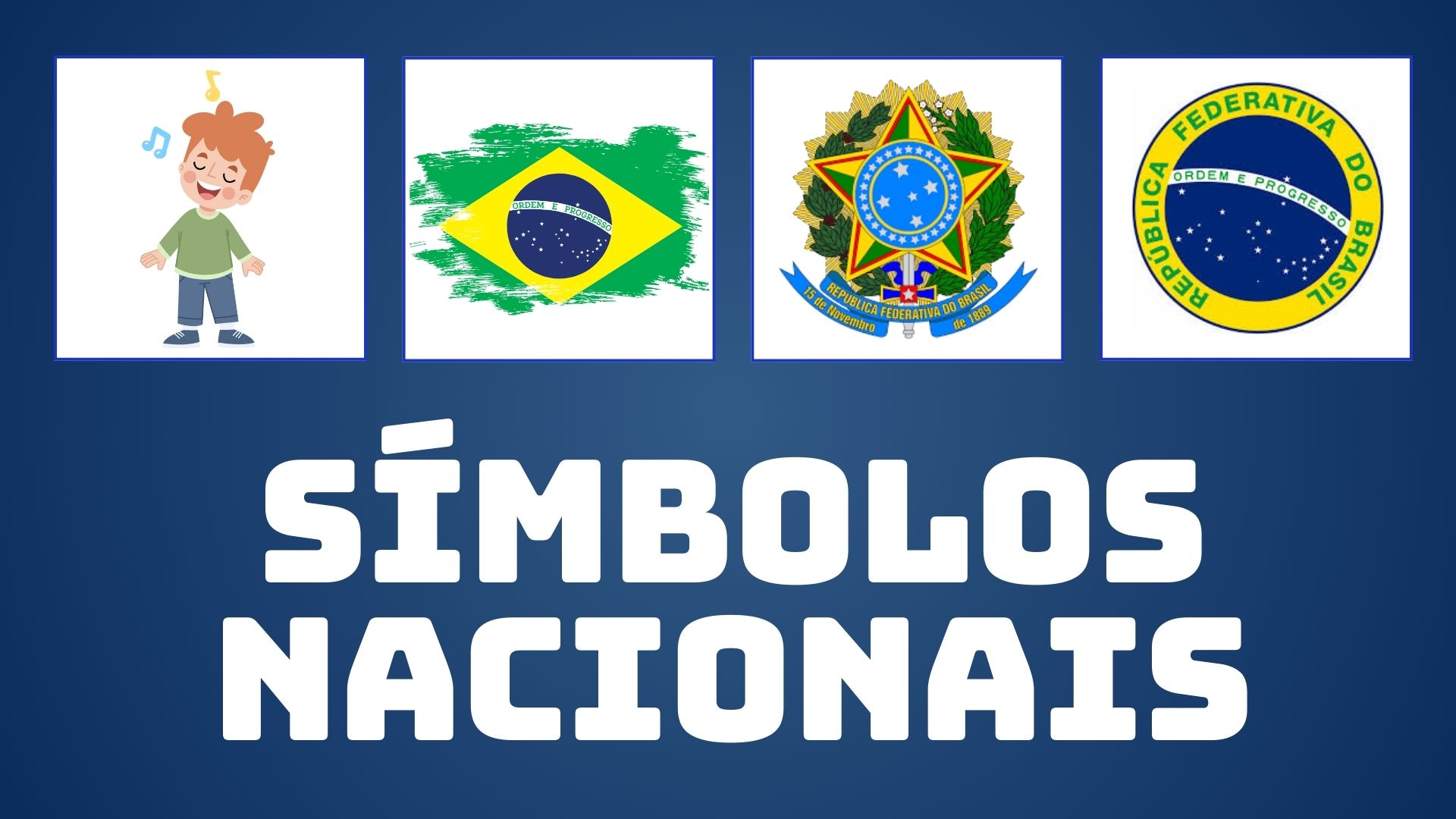 atividade sobre os símbolos nacionais do Brasil