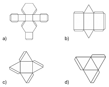 atividade geometria espacial