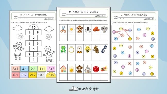 Atividades Educativas para Imprimir - Educação Infantil