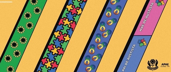 atividade cordões de identificação e inclusão