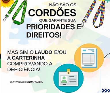 atividade cordões de identificação e inclusão