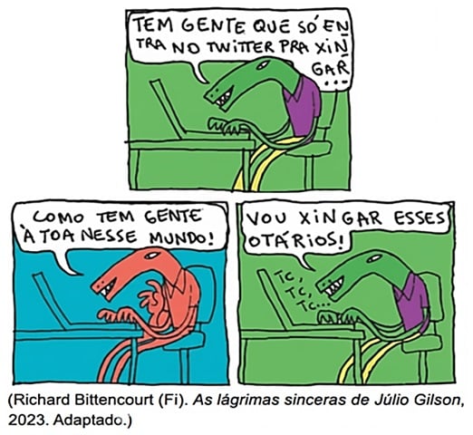 atividade reflexiva discurso de ódio