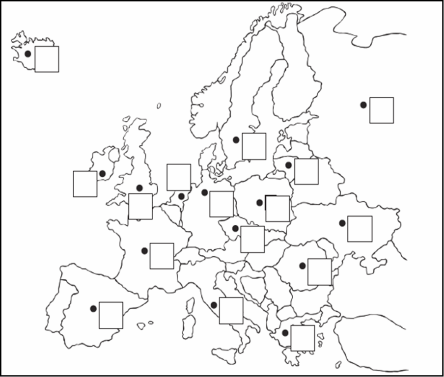 atividades sobre a Europa