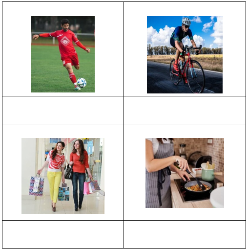 atividade sobre hobbies