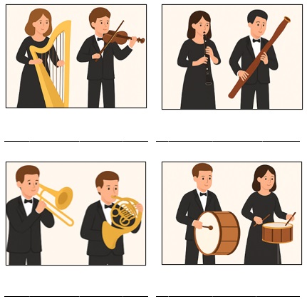atividade instrumentos musicais