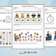 Dia das Crianças - Atividades de Matemática para o 2º e 3º ano