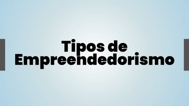Atividade sobre Tipos de Empreendedorismo - Anos finais