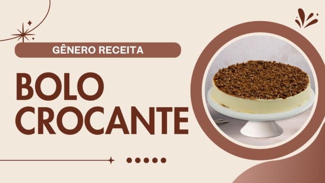 Atividade sobre Receita: Bolo Crocante para o 5º ano