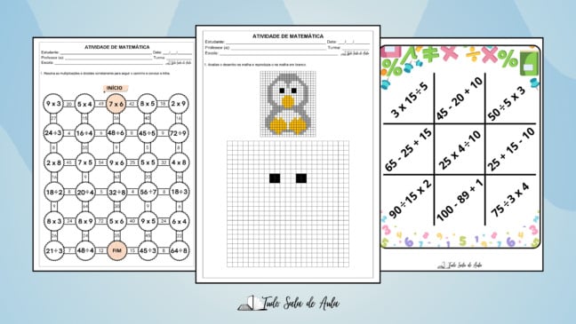 Desafios Matemáticos para 5º ano - Prontos para Imprimir