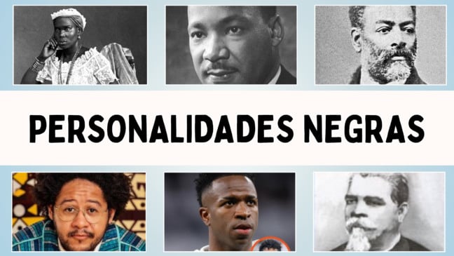 Atividade sobre Personalidades Negras - Anos Finais