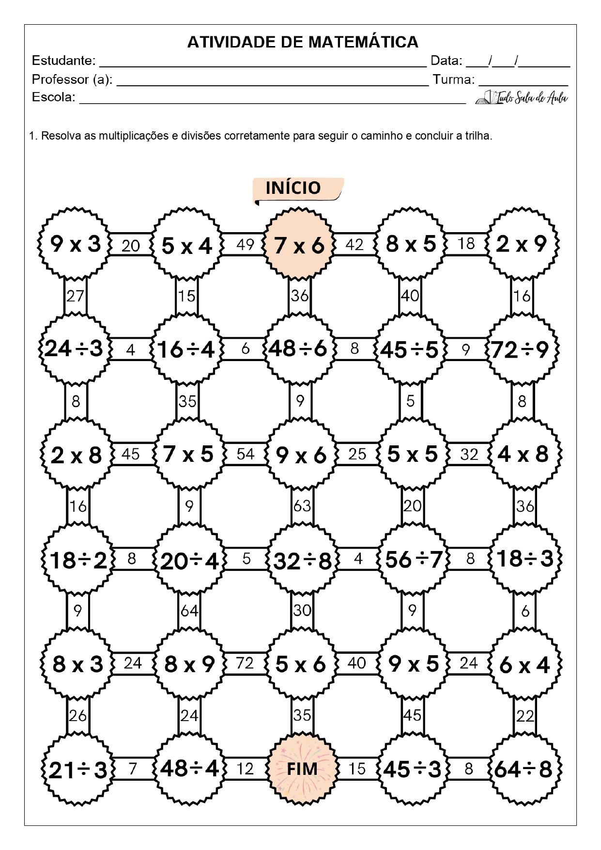 Desafios Matemáticos para 5 ano