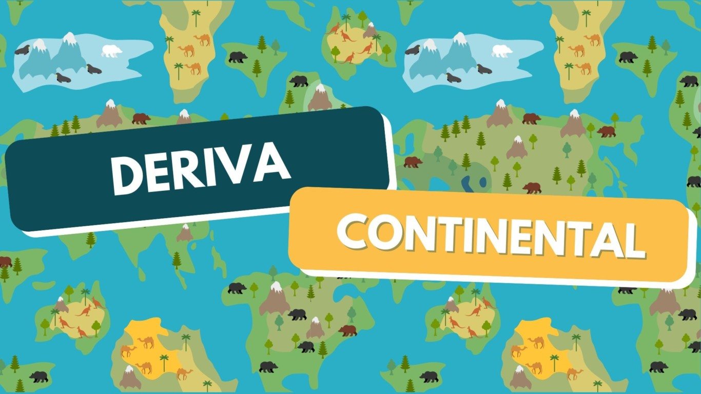 Atividade sobre deriva continental - 6º e 7º ano