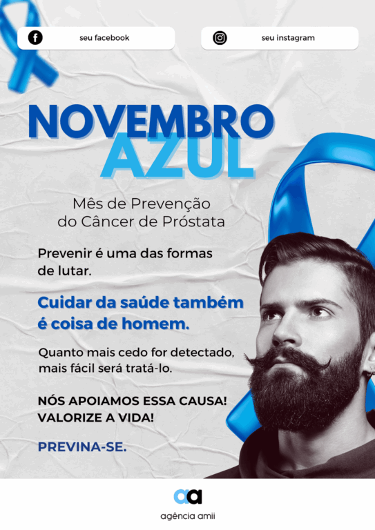 Atividade sobre o Novembro Azul - 8º e 9º ano