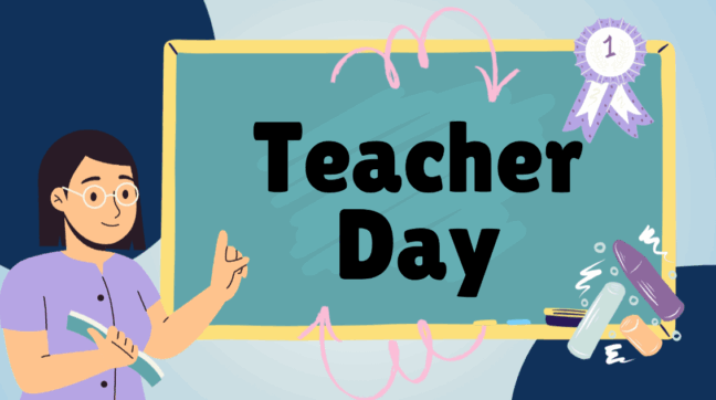 Atividade de Inglês sobre o Dia do Professor - 6º e 7º ano