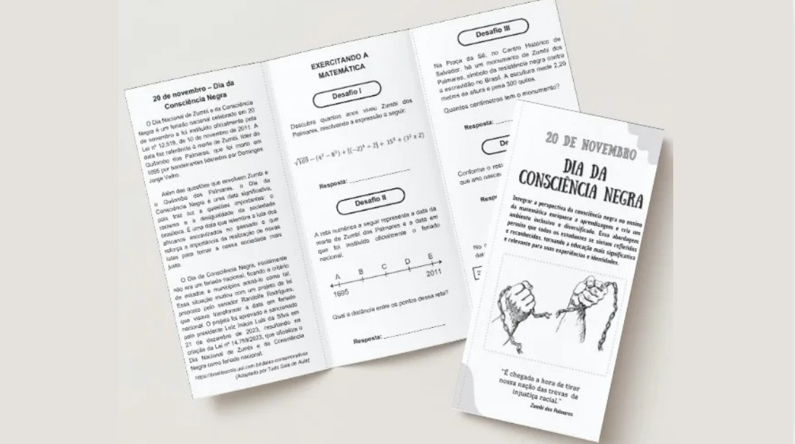 Atividades Escolares de Consciência Negra
